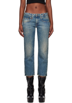 R13 Blue Boy Straight Jeans