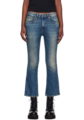 R13 Blue Kick Fit Jeans