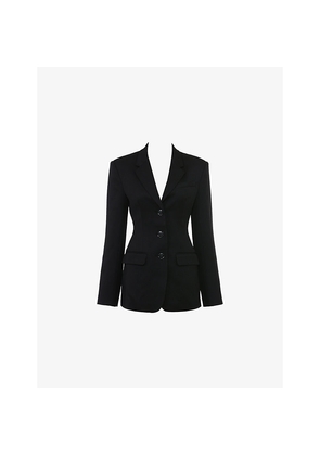 Womens House of CB Luella Tailored Stretch-Woven Blazer