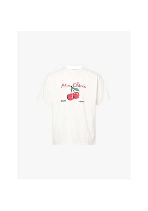 Mens Duke & Dexter Mon Chéri Graphic-Print Cotton-Jersey T-Shirt