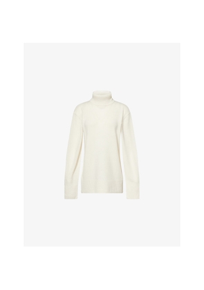 Womens Toteme Relaxed-Fit Turtleneck Cashmere Jumper