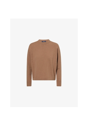 Womens Max Mara Boxy-Fit Wool and Cashmere-Blend Jumper