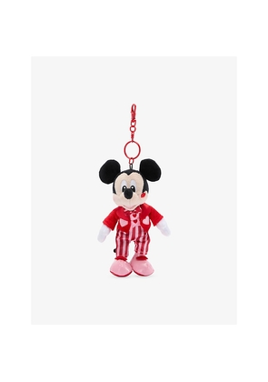 The Disney Store At Selfridges Mickey Mouse Heart Soft Toy Keyring 14cm