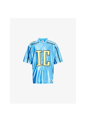 Mens Icecream Ic Football Short-Sleeves Woven T-Shirt