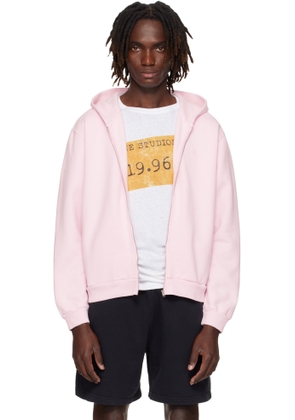 Acne Studios Pink Zipper Hoodie