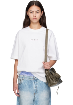 Acne Studios White Stamp Logo T-shirt