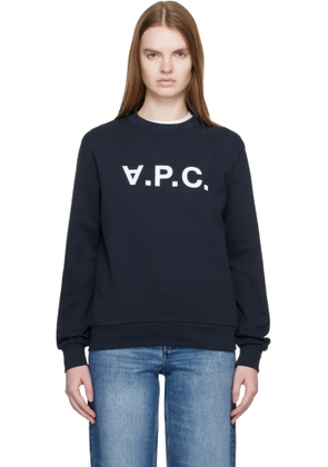 A.P.C. Navy Standard Grand 'VPC' Sweatshirt