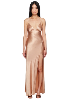 BEC + BRIDGE Pink Ren Split Maxi Dress