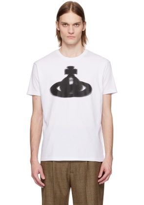 Vivienne Westwood White Halftone Orb Classic T-shirt