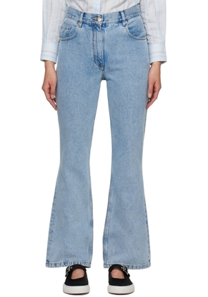 Ernest W. Baker Blue Flared Jeans