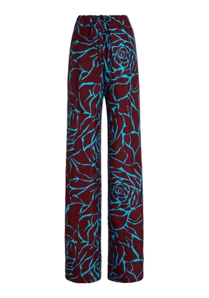 Dries Van Noten Pachas Printed Straight-Leg Pants - Moda Operandi