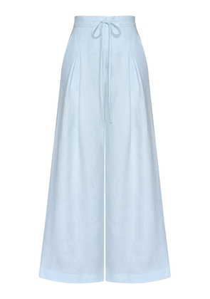 Andres Otalora Mi Diario Wide-Leg Linen Pants - Moda Operandi