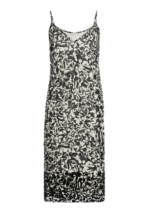 Dries Van Noten Denya Embellished Georgette Midi Dress - Moda Operandi