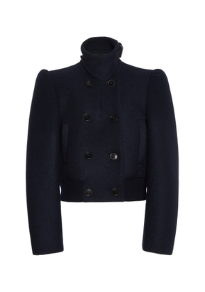 Dries Van Noten Vudy Tailored Cropped Jacket - Moda Operandi