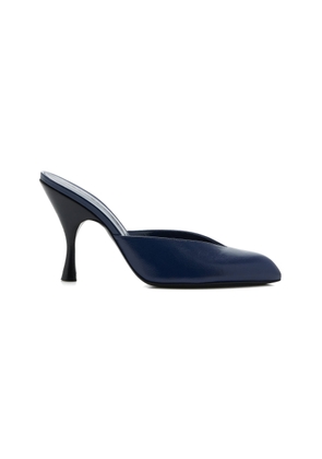 Herbert Levine Sitting Pretty Leather Mules - Moda Operandi