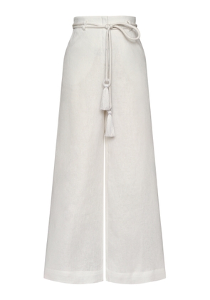 Andres Otalora Gozo Wide-Leg Linen Pants - Moda Operandi