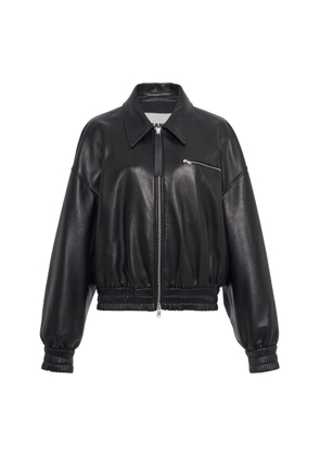 Jil Sander Blouson Leather Jacket - Moda Operandi