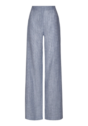 Andres Otalora Amor Profundo Striped Wide-Leg Pants - Moda Operandi