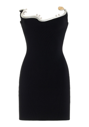 Christopher Esber Mollusk Sculpted Knit Mini Dress - Moda Operandi