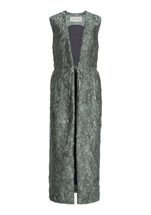 Dries Van Noten Crushed-Plisse Vest - Moda Operandi