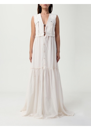 Dress PINKO Woman color White