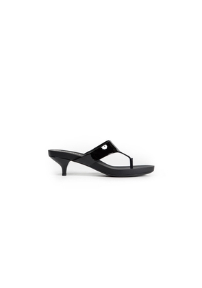 Patent Leather Thong Sandals