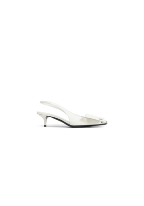 Fold Iced Slingbacks