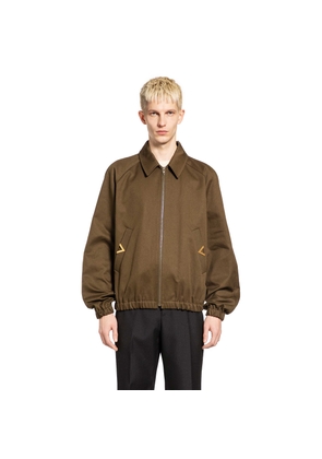 Nylon Cotton Harrington Jacket