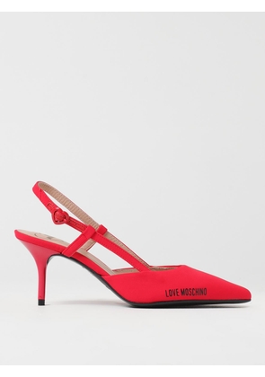 Pump LOVE MOSCHINO Woman color Red