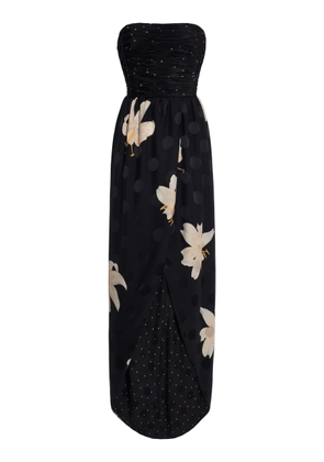 Valentino Garavani Apres L'Hiver Silk Maxi Dress - Moda Operandi