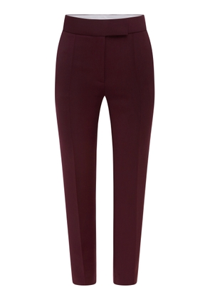 Alex Perry Cropped Wool Straight-Leg Pants - Moda Operandi