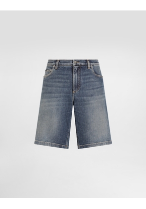 Dolce & Gabbana Pantalone - Man Denim Multi-colored Cotton 46