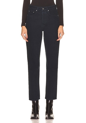 GRLFRND Karolina High Rise Straight Crop in Presidio - Denim-Dark. Size 26 (also in ).