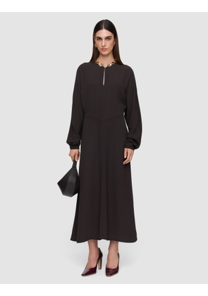 Hills Crepe Dress - Regular / 48