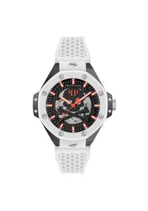 Philipp Plein White Synthetic Sport Watch