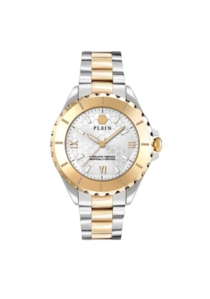 Philipp Plein Gold Stainless Steel Dress Watch