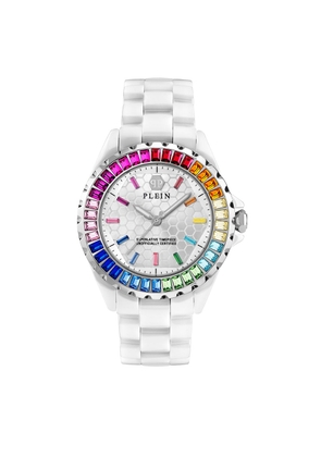 Philipp Plein White Ceramic Dress Watch