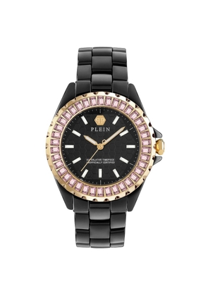 Philipp Plein Black Ceramic Dress Watch