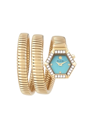 Philipp Plein Gold Stainless Steel Dress Watch