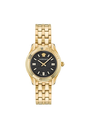 Versace Gold Stainless Steel Dress Watch