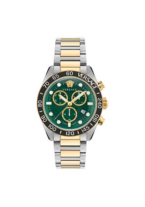 Versace Gray Stainless Steel Dress Watch