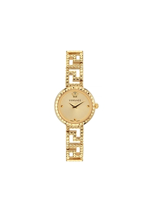 Versace Gold Stainless Steel Dress Watch