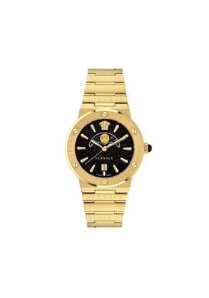 Versace Gold Stainless Steel Dress Watch