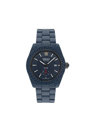 Versace Blue Ceramic Dress Watch