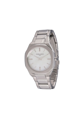 Pierre Cardin Gray Stainless Steel Dress Watch