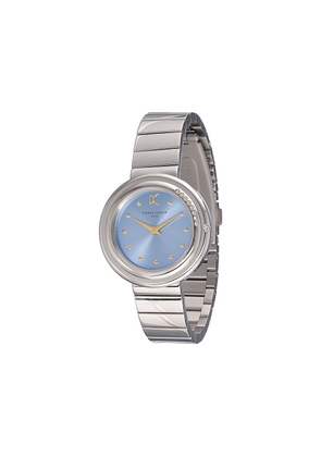 Pierre Cardin Gray Stainless Steel Dress Watch