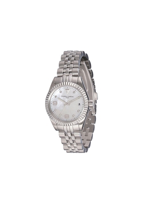 Pierre Cardin Gray Stainless Steel Dress Watch