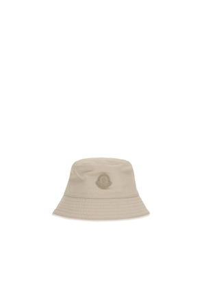 Moncler Beige Cotton Bucket Hat - L
