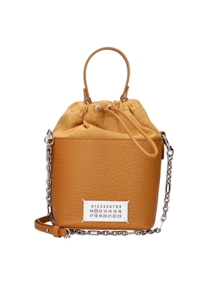 Maison Margiela Brown Leather Handbag