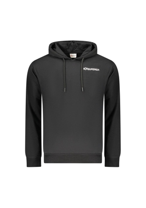 Superga Black Cotton Men Sweatshirt - M